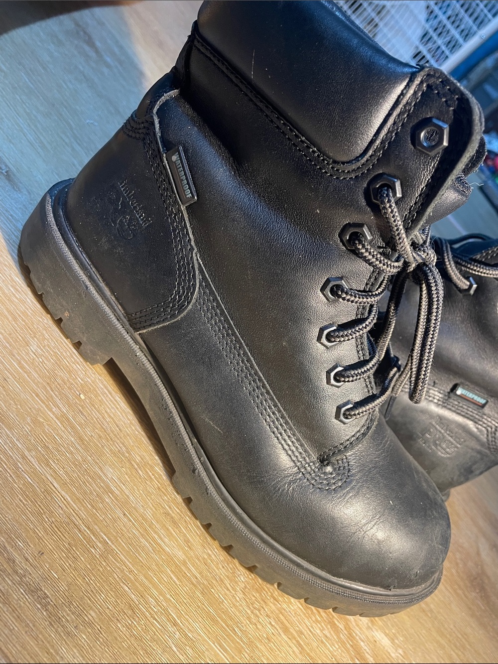 Timberland PRO Women’s Black Lace-Up Work Boots